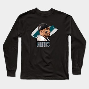 Jalen Hurts - Philadelphia Eagles Long Sleeve T-Shirt